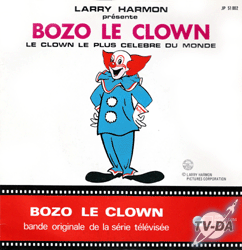 Bozo le clown disque vinyle 45 tours bozo le clown