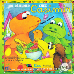 Un déjeuner chez casimir livre disque 45 tours ile aux enfants