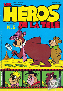 Les héros de la télé n°5 livre les heros de la tele numero 5
