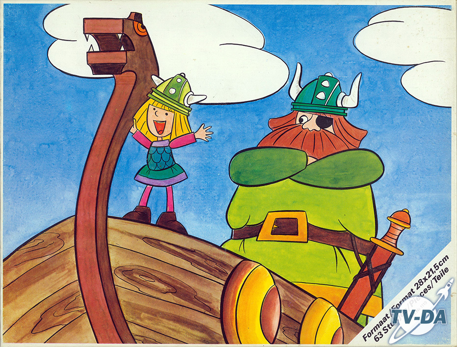 puzzle vic le viking halvar