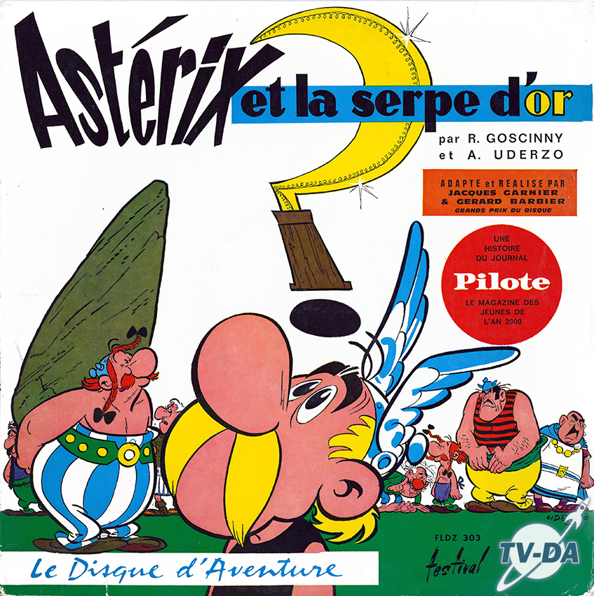 asterix serpe or histoire journal pilote disque vinyle 33 tours