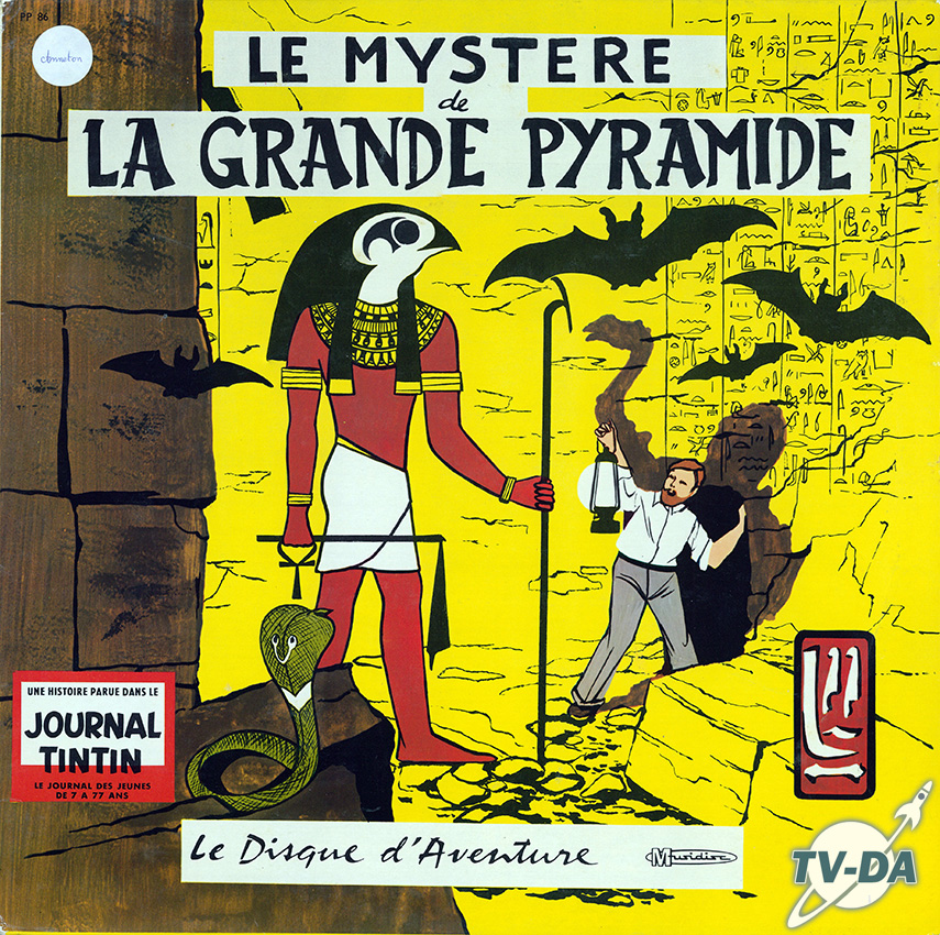 black mortimer mystere grande pyramide  disque vinyle 33 tours