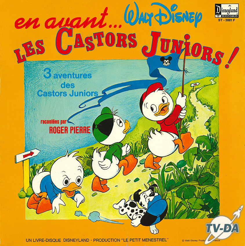 en avant castors juniors 3 aventures disque vinyle 33 tours