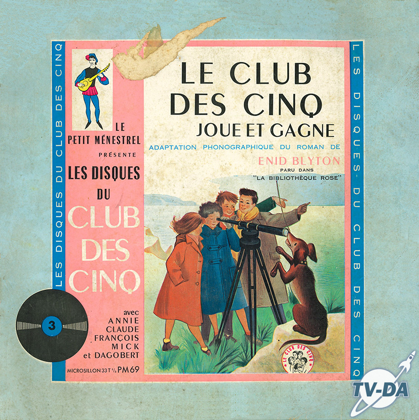 club cinq joue gagne livre disque vinyle 33 tours numero 3