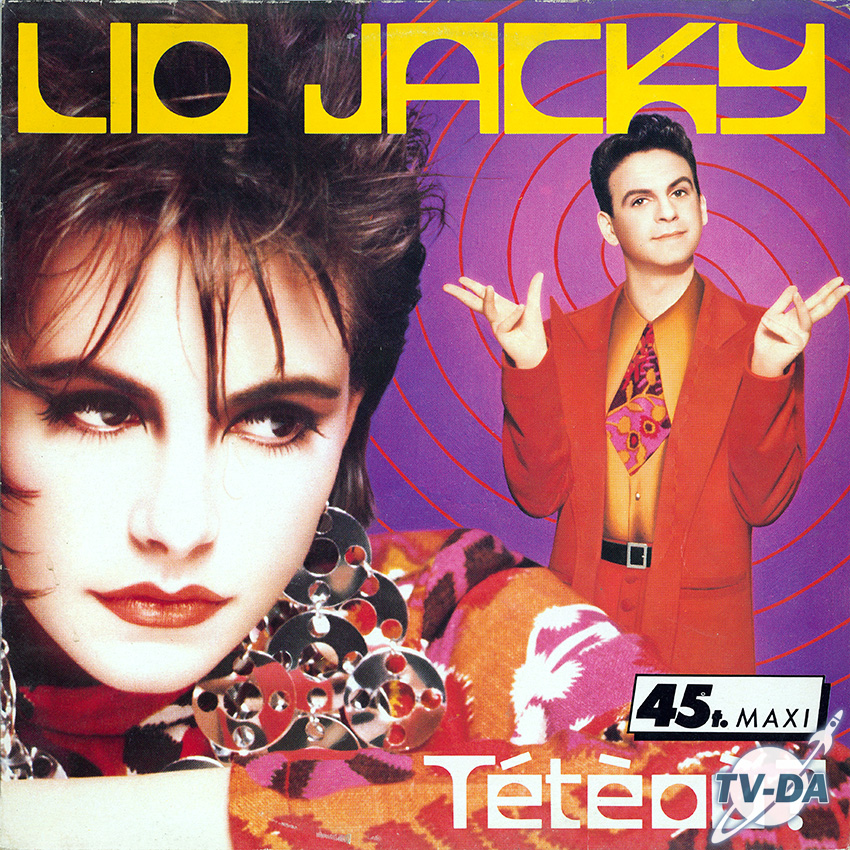 disque vinyle 33 tours Lio Jacky teteou