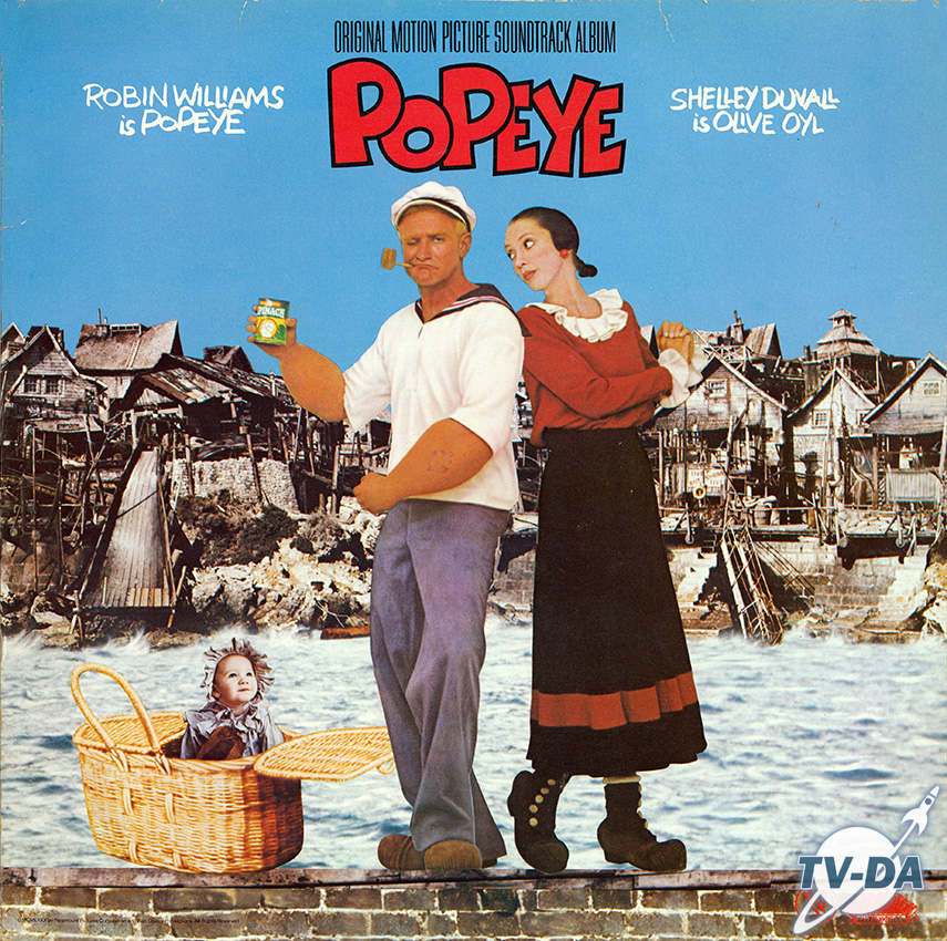 popeyr original soundtrack album disque vinyle 33 tours