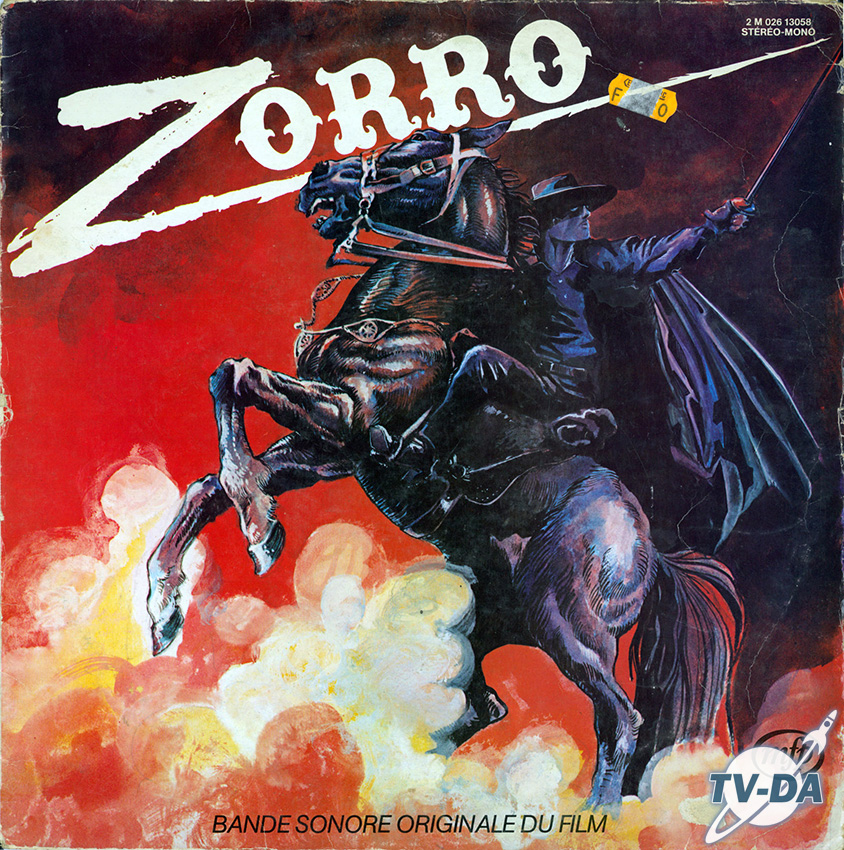 zorro sonore film disque vinyle 33 tours