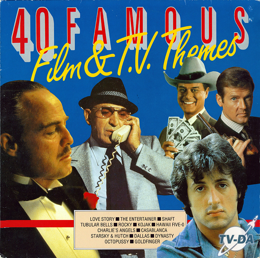 40 famous films tv themes disque vinyle 33 tours