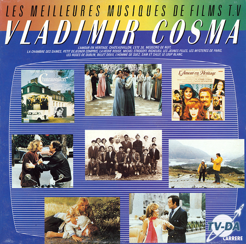 disque vinyle 33 tours meilleures musiques de films TV vladimir cosma