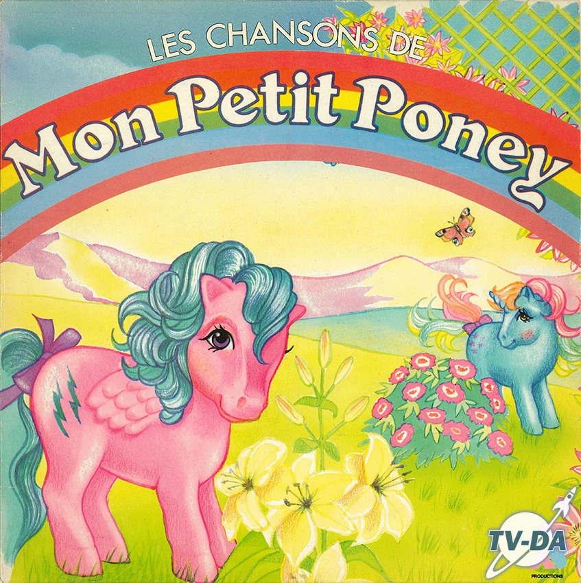 mon petit poney chansons disque vinyle 33 tours