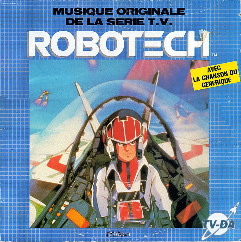 robotech disque vinyle 33 tours