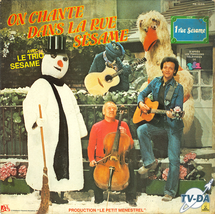1 rue sesame disque vinyle 33 tours