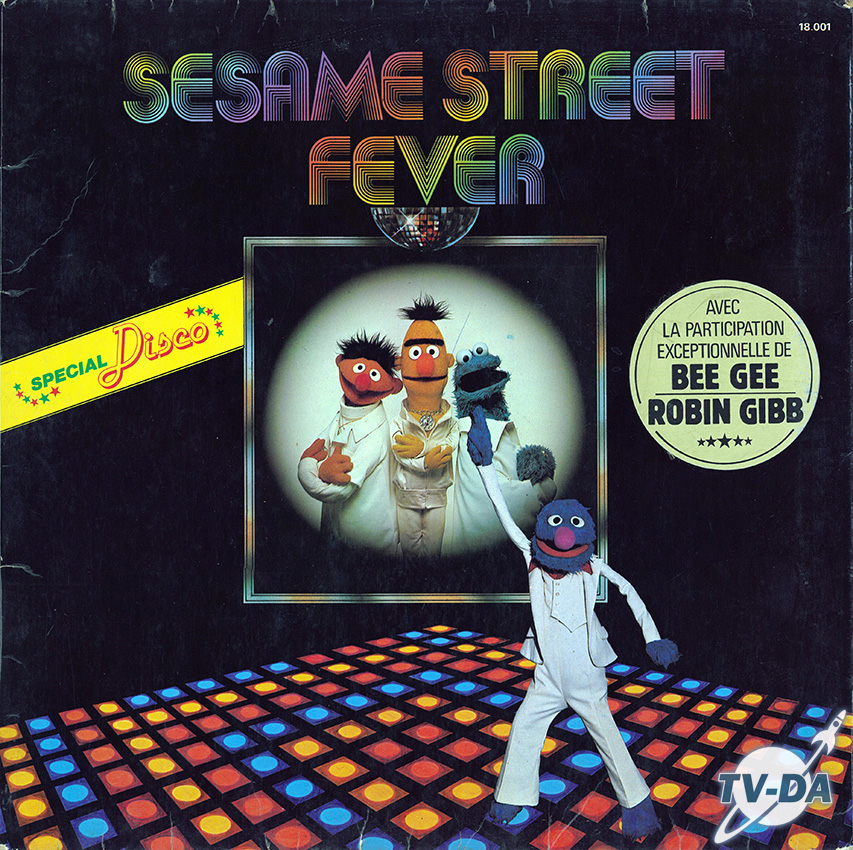 1 rue sesame street fever disque vinyle 33 tours