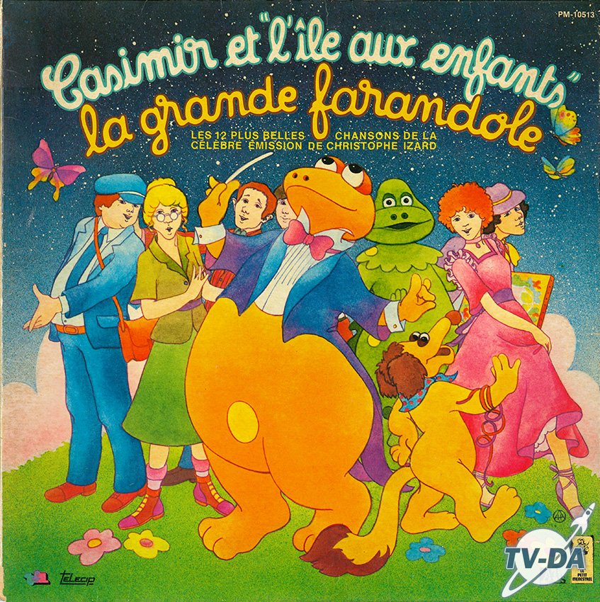 ile aux enfants grande farandole disque vinyle 33 tours