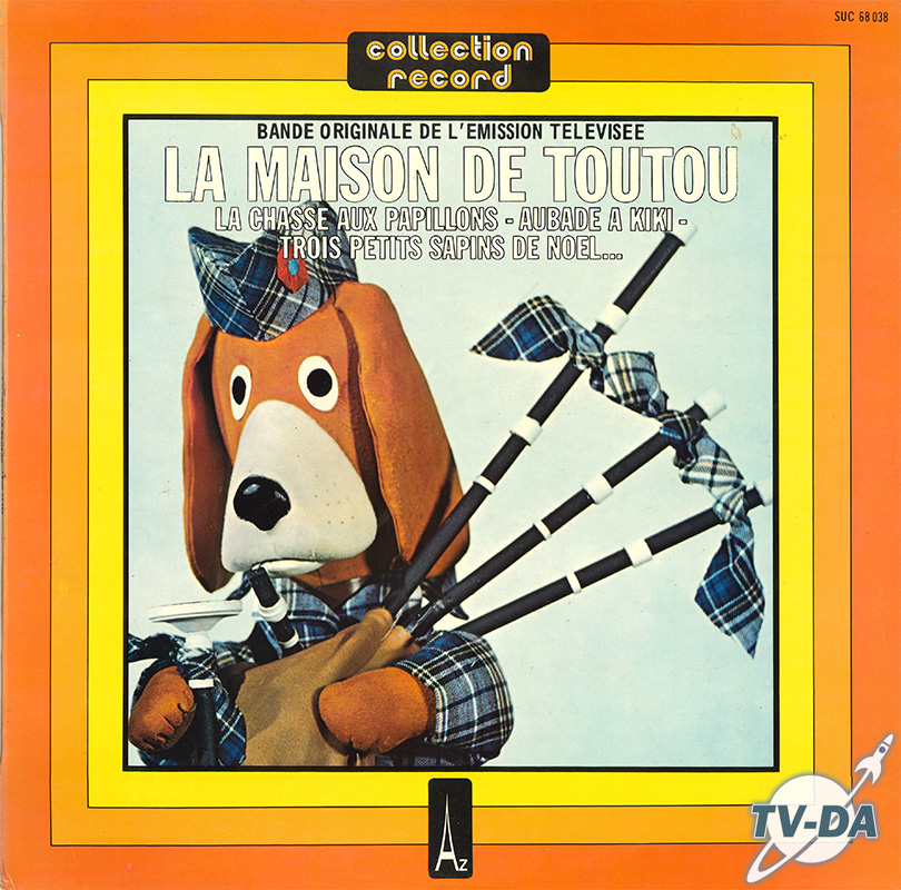 disque vinyle 33 tours maison toutou bande originale emission televisee