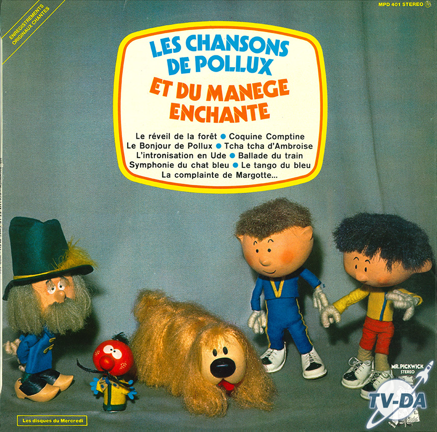 chansons pollux manege enchante disque vinyle 33 tours