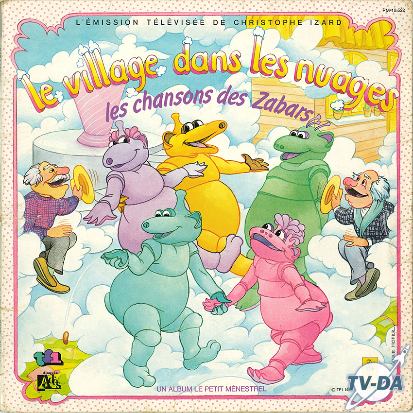 village dans les nuages chansons zabars disque vinyle 33 tours