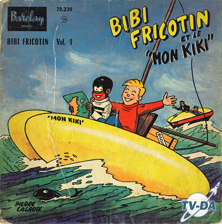 bibi fricotin mon kiki volume 1 livre disque vinyle 45 tours