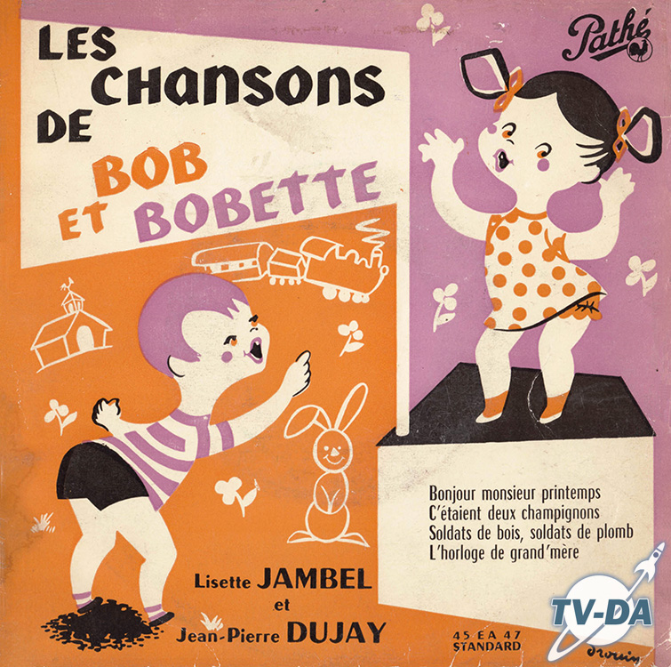 bob bobette chansons monsieur printemps disque vinyle 45 tours