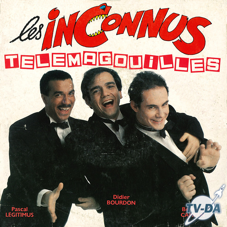 inconnus telemagouilles disque vinyle 45 tours