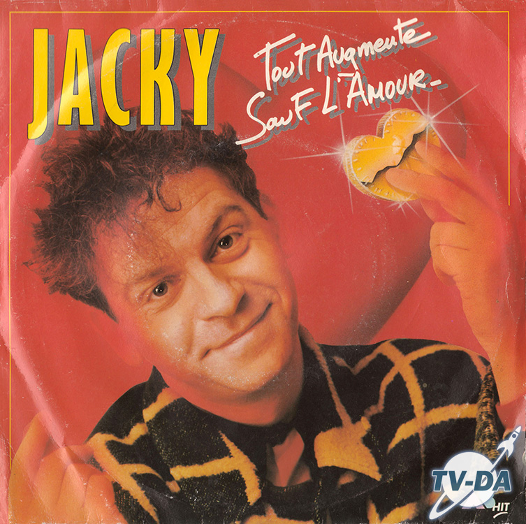 jacky tout augmente sauf amour disque vinyle 45 tours