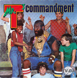 disque vinyle 45 tours mr t