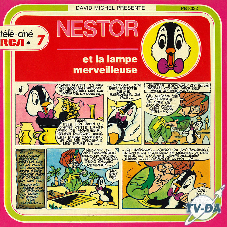 nestor lampe merveilleuse numero 7 disque vinyle 45 tours