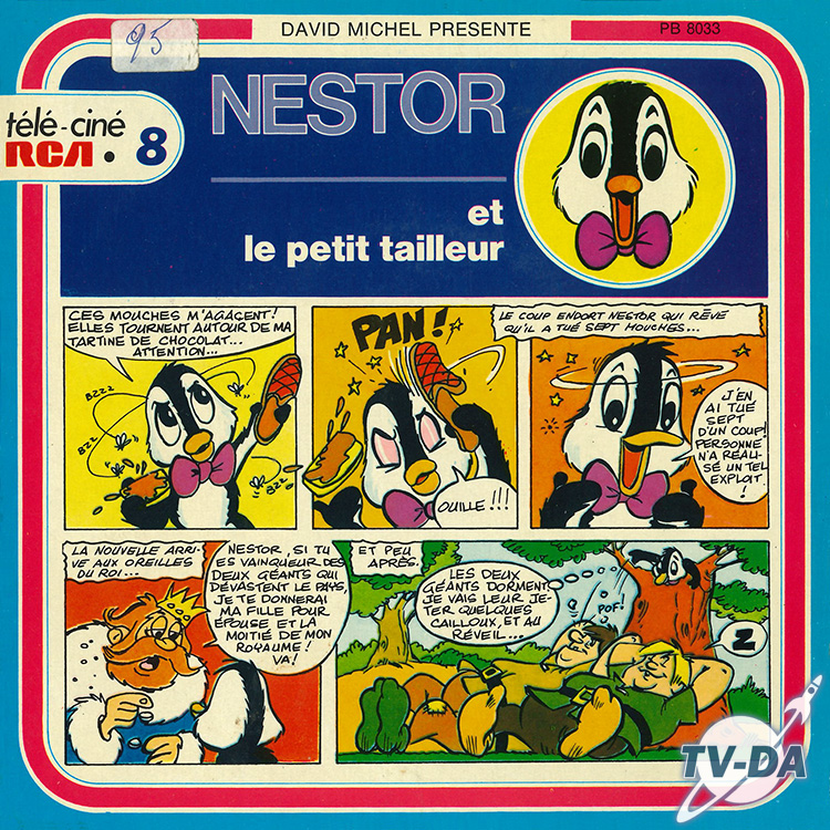nestor petit tailleur numero 8 disque vinyle 45 tours