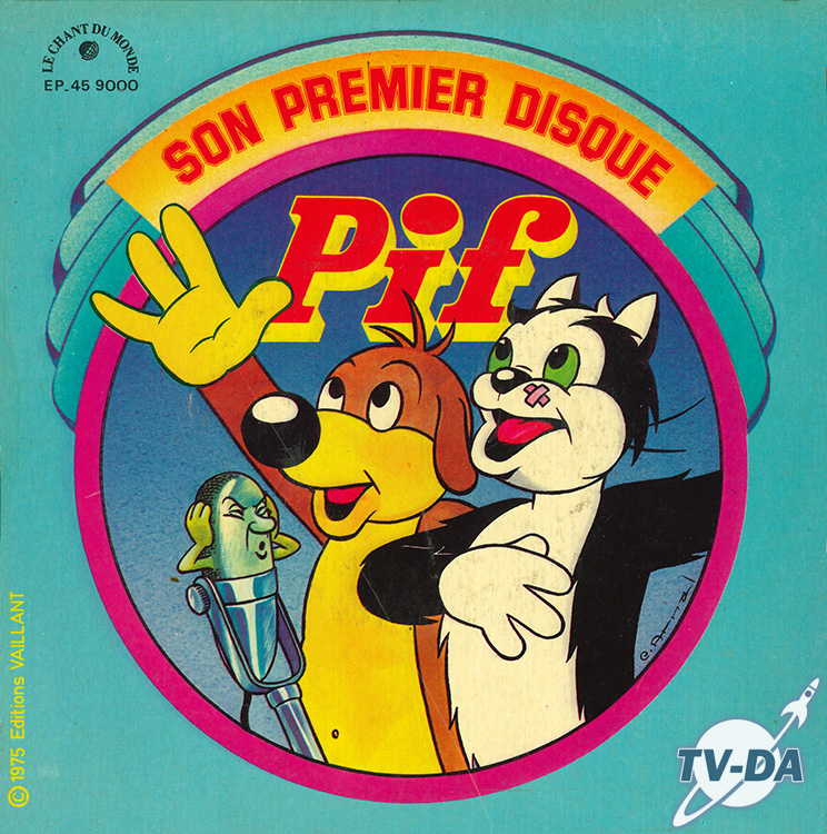 pif premier disque vinyle 45 tours