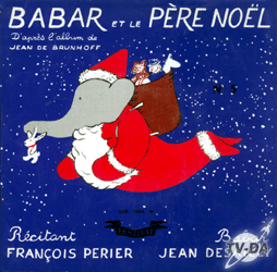 livre disque 45 tours babar