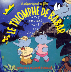 Nous sommes tous des zéléfans disque vinyle 45 tours babar