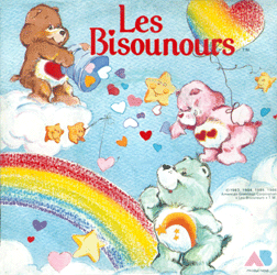 Les bisounours disque vinyle 45 tours les bisounours
