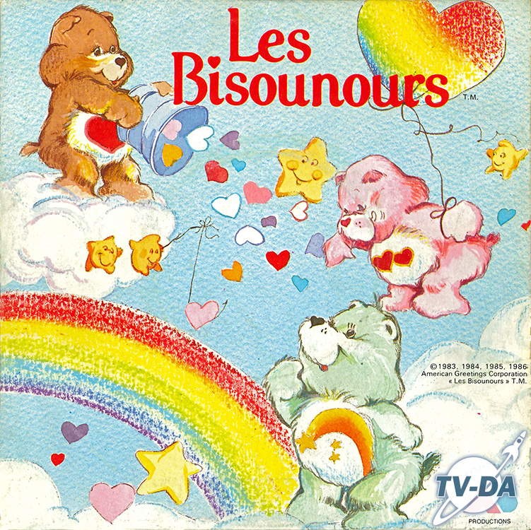bisounours disque vinyle 45 tours