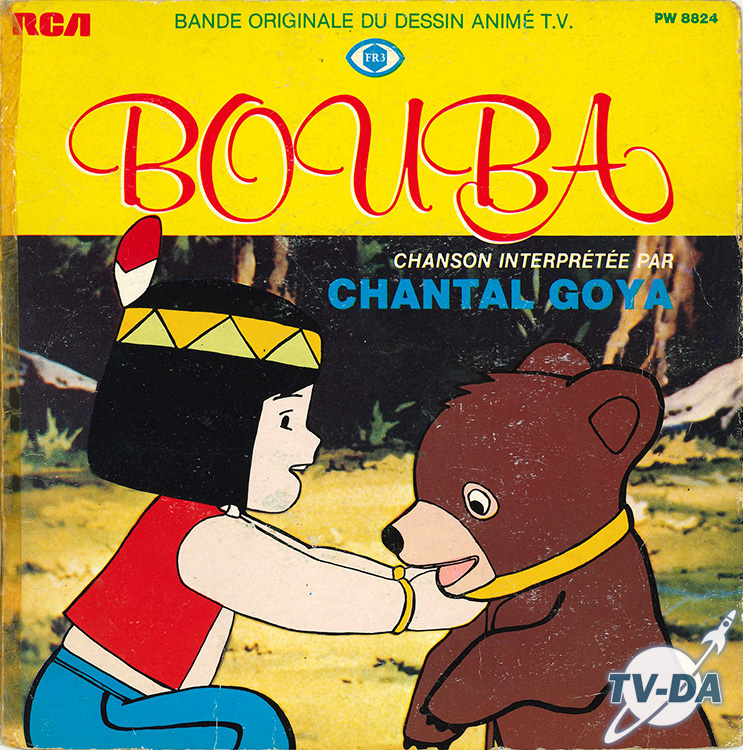 bouba chantal goya livre disque vinyle 45 tours