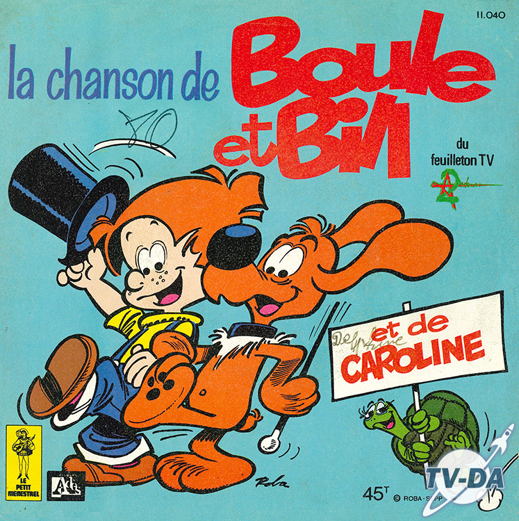 boule et bill disque vinyle 45 tours