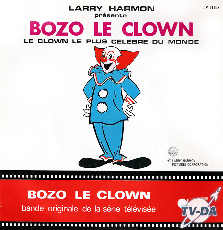bozo clow disque vinyle 45 tours