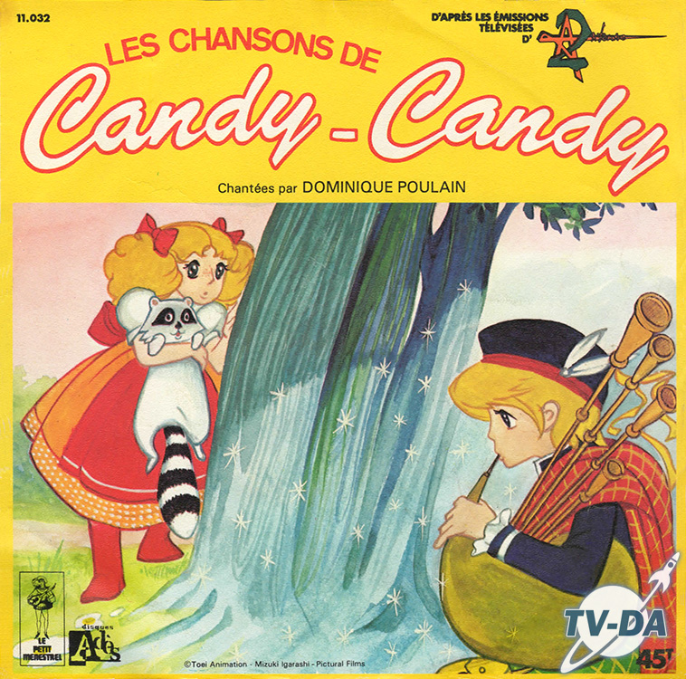 candy candy chansons disque vinyle 45 tours