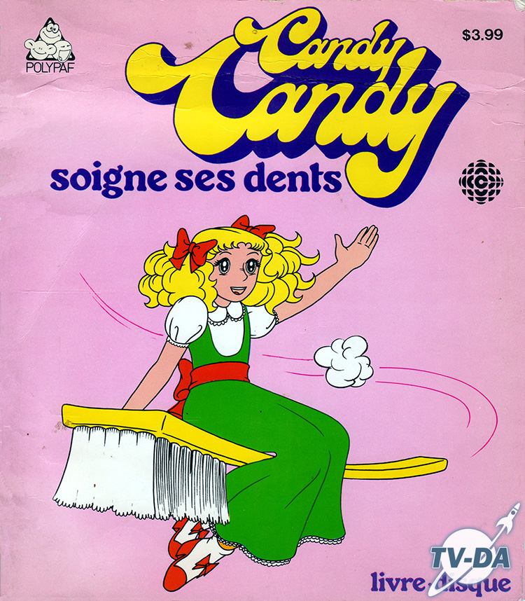 candy soigne ses dents version canadienne livre disque vinyle 45 tours