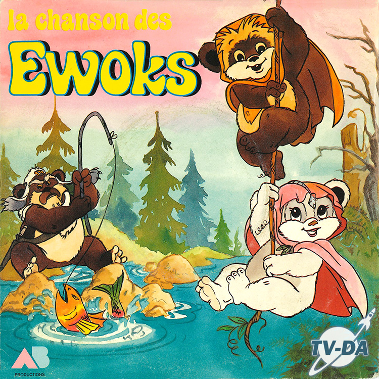 ewoks chanson disque vinyle 45 tours