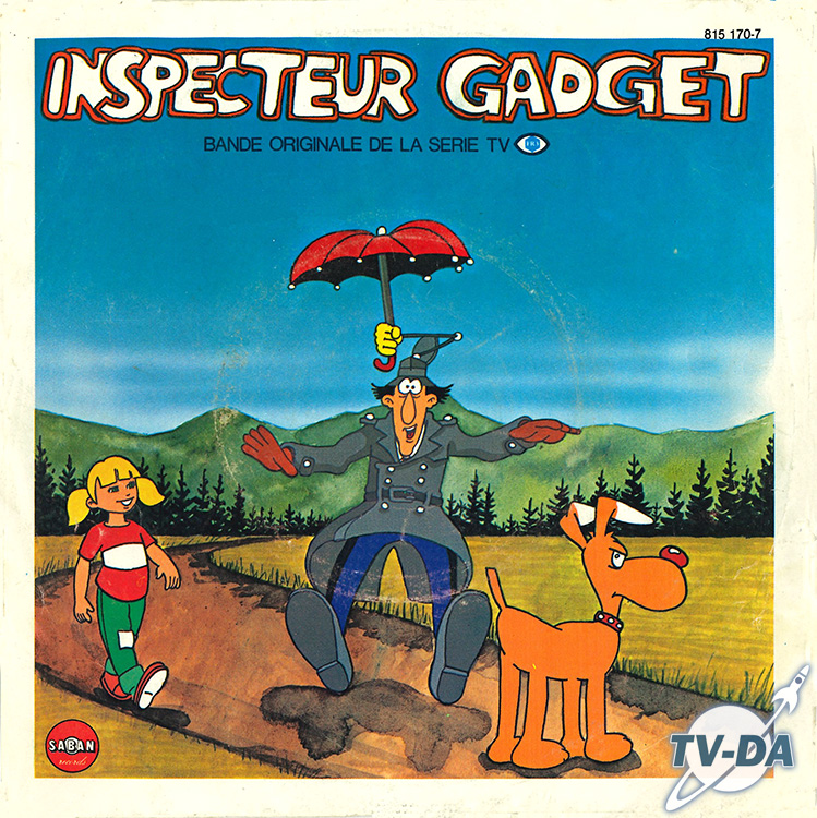 inspecteur gadget disque vinyle 45 tours