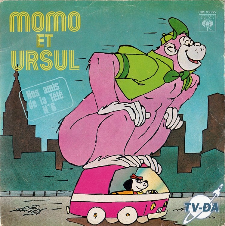 momo ursul nos amis tele numero 6 disque vinyle 45 tours