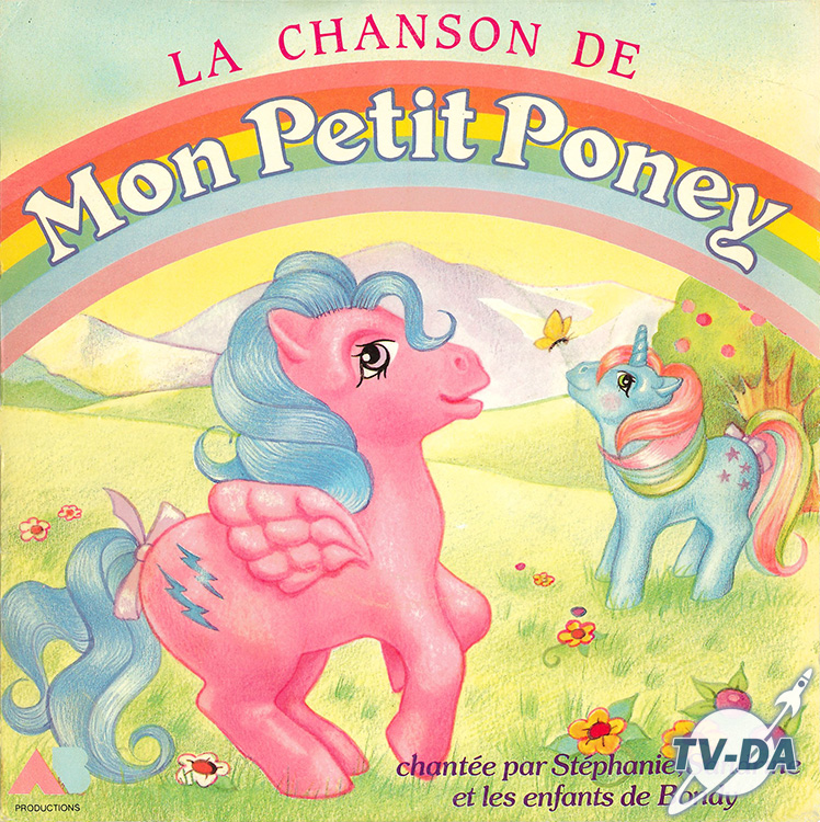 mon petit poney chanson disque vinyle 45 tours