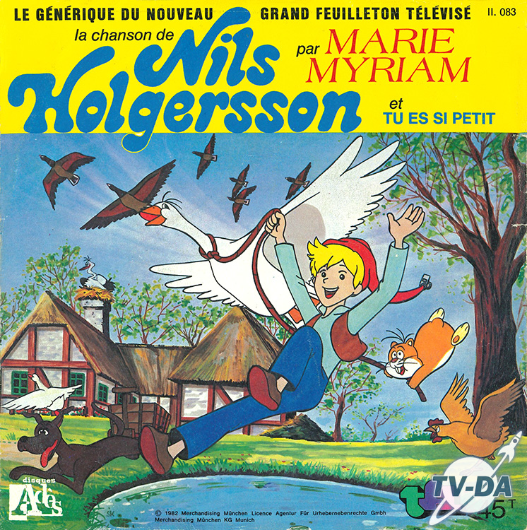nils holgersson disque vinyle 45 tours