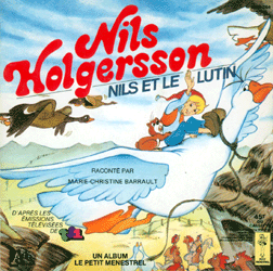 livre disque 45 tours Nils Holgersson