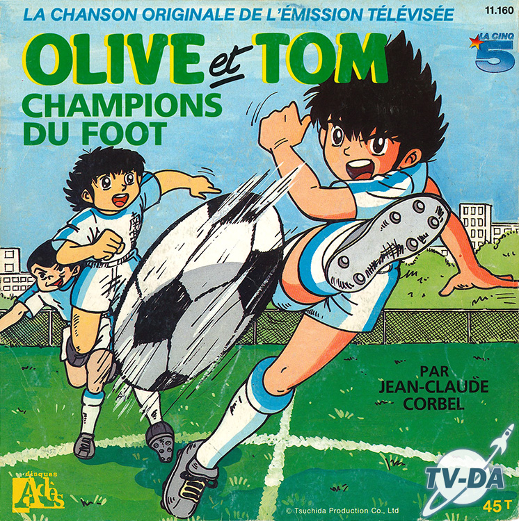 olive tom champions foot disque vinyle 45 tours