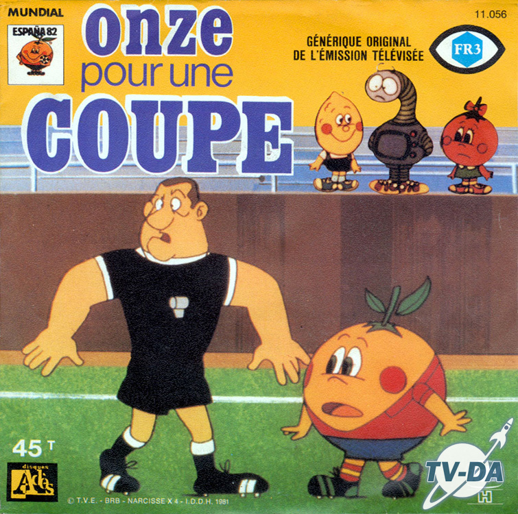 onze coupe disque vinyle 45 tours