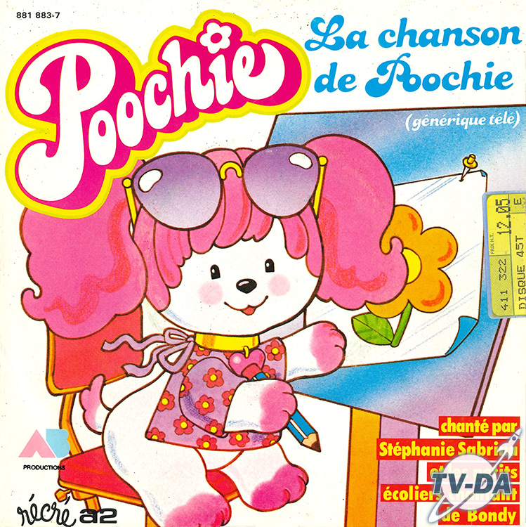 chanson poochie livre disque vinyle 45 tours