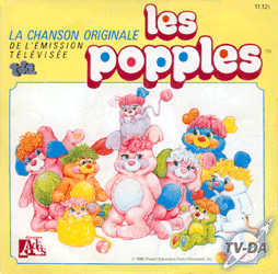 disque vinyle 45 tours Les pooples