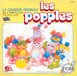Les pooples disque vinyle 45 tours Les pooples