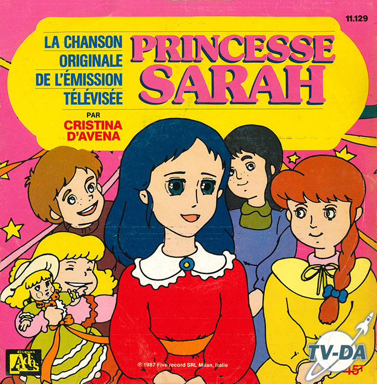 princesse sarah disque vinyle 45 tours